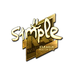 s1mple (золотая) | Бостон-2018