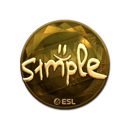 s1mple (золотая) | Катовице-2019