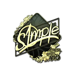 s1mple (золотая) | Рио-2022