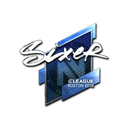 SIXER (металлическая) | Бостон-2018