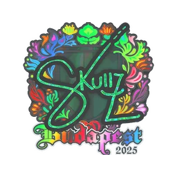 skullz (голографическая) | Будапешт-2025