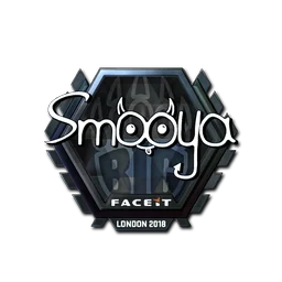 smooya (металлическая) | Лондон-2018