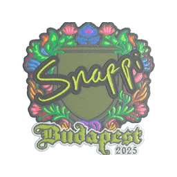 Snappi (вышитая) | Будапешт-2025