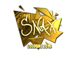 Snax (золотая) | Кёльн-2016
