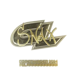 Snax (золотая) | Копенгаген-2024