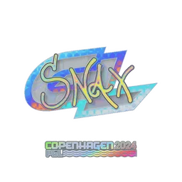 Snax (голографическая) | Копенгаген-2024