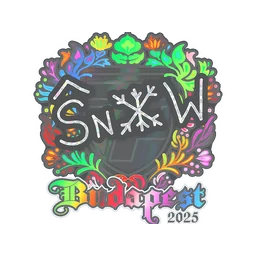 snow (голографическая) | Будапешт-2025