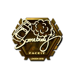 somebody (золотая) | Лондон-2018