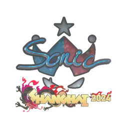 Sonic (с блёстками) | Шанхай-2024