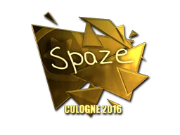 spaze (золотая) | Кёльн-2016