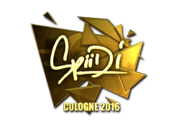 Spiidi (золотая) | Кёльн-2016