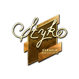 STYKO (золотая) | Бостон-2018