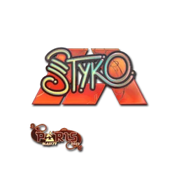 STYKO (голографическая) | Париж-2023