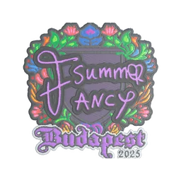Summer (вышитая) | Будапешт-2025