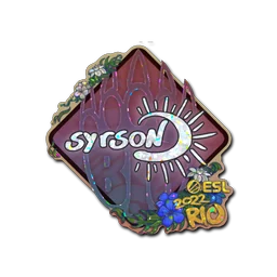 syrsoN (с блёстками) | Рио-2022