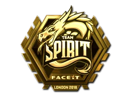 Team Spirit (золотая) | Лондон-2018