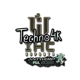Techno4K (с блёстками) | Антверпен-2022