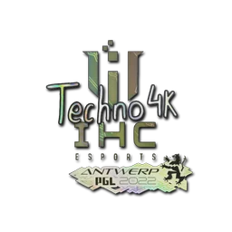 Techno4K (голографическая) | Антверпен-2022