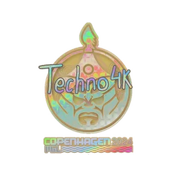 Techno4K (голографическая) | Копенгаген-2024