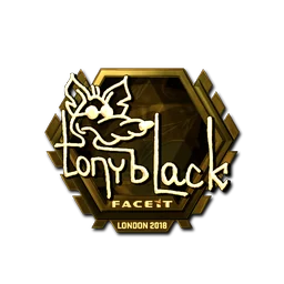 tonyblack (золотая) | Лондон-2018
