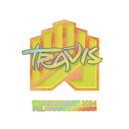 TRAVIS (голографическая) | Копенгаген-2024