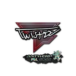 Twistzz (с блёстками) | Антверпен-2022