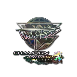 Twistzz (голографическая, чемпион) | Антверпен-2022