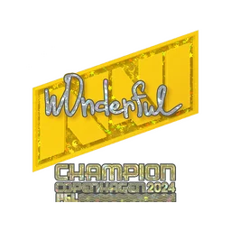 w0nderful (с блёстками, чемпион) | Копенгаген-2024