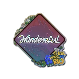 w0nderful (с блёстками) | Рио-2022