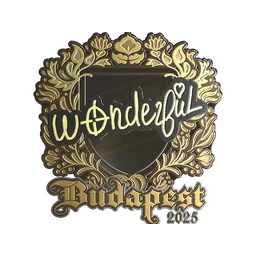 w0nderful (золотая) | Будапешт-2025