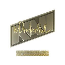 w0nderful (золотая) | Копенгаген-2024