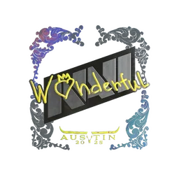 w0nderful (голографическая) | Остин-2025