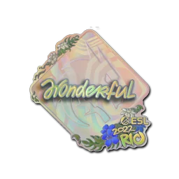 w0nderful (голографическая) | Рио-2022