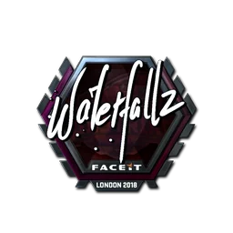 waterfaLLZ (металлическая) | Лондон-2018