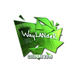wayLander (металлическая) | Кёльн-2016