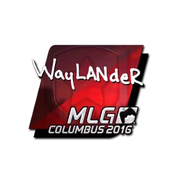 wayLander (металлическая) | Колумбус-2016