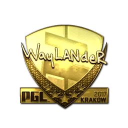 wayLander (золотая) | Краков-2017