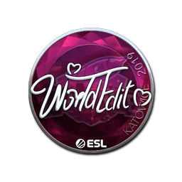 WorldEdit (металлическая) | Катовице-2019