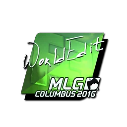WorldEdit (металлическая) | Колумбус-2016