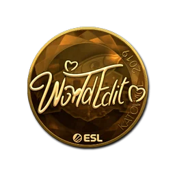 WorldEdit (золотая) | Катовице-2019