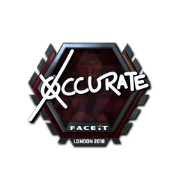 xccurate (металлическая) | Лондон-2018
