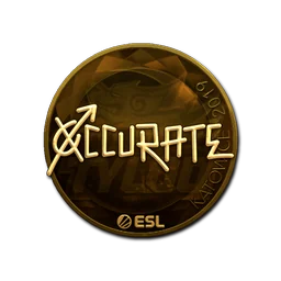 xccurate (золотая) | Катовице-2019
