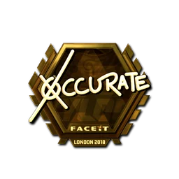 xccurate (золотая) | Лондон-2018