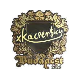 xKacpersky (золотая) | Будапешт-2025