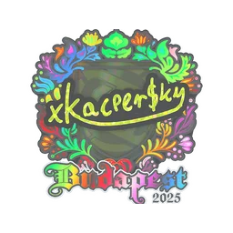 xKacpersky (голографическая) | Будапешт-2025