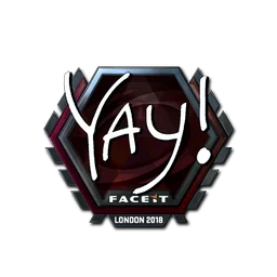 yay (металлическая) | Лондон-2018
