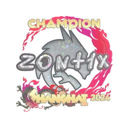 zont1x (с блёстками, чемпион) | Шанхай-2024