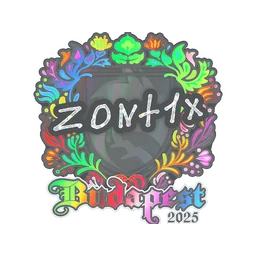 zont1x (голографическая) | Будапешт-2025