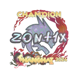 zont1x (голографическая, чемпион) | Шанхай-2024