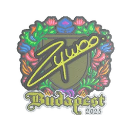 ZywOo (вышитая) | Будапешт-2025